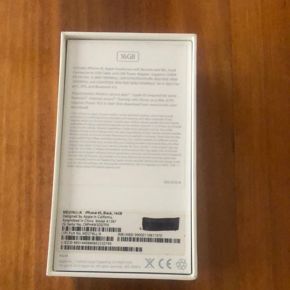 Apple iPhone 4S Box - Picture 6 of 6